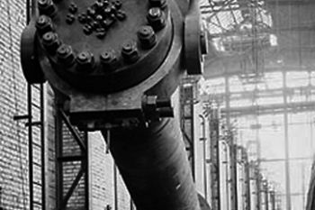 Reactor de alta presión en la fábrica de Oppau (1913)